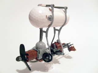 Illustration for article titled Steampunk LEGO Steam Speeder Spurs Swooning Sensations